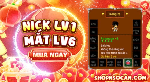 NICK LV1 MẮT 6 ( Đã Kích Hoạt)